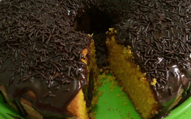 Bolo de cenoura fofo