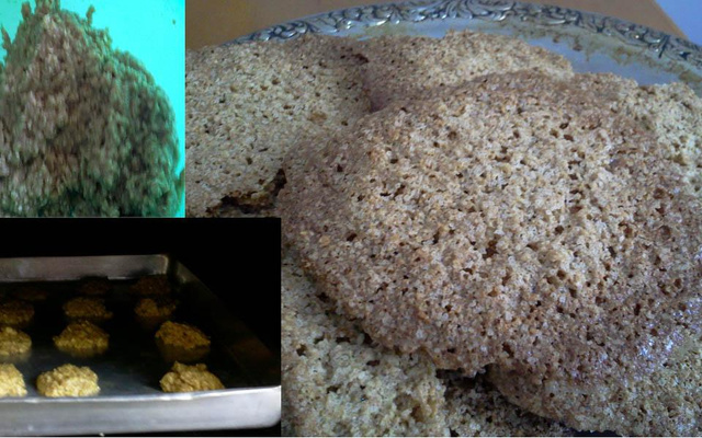 Biscoito integral de aveia