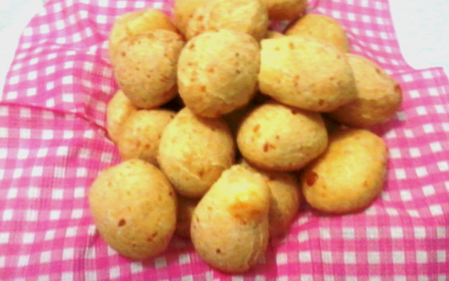 Pão de queijo 3 ingredientes