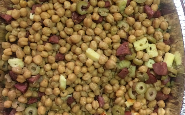 Grão de bico de festa