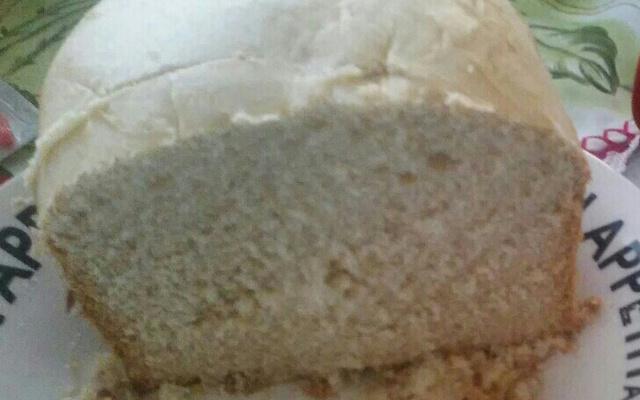 Pão doce feito na máquina de pão