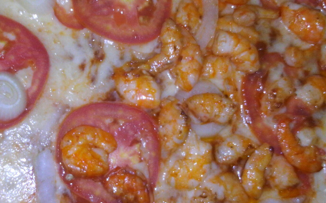 Massa de pizza no liquidificador