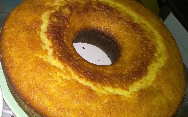 Bolo de fubá superfofo