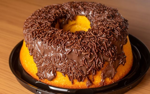 Bolo formigueiro de cenoura