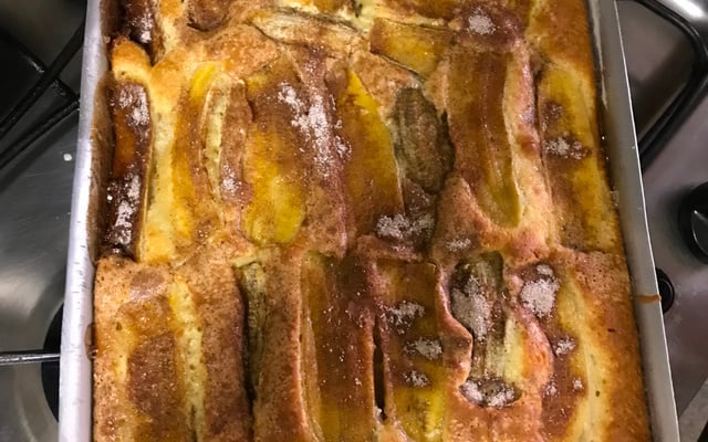 Cuca de frutas da tia Rosinha