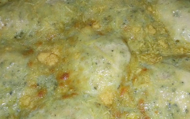 Filé de frango ao molho de gorgonzola