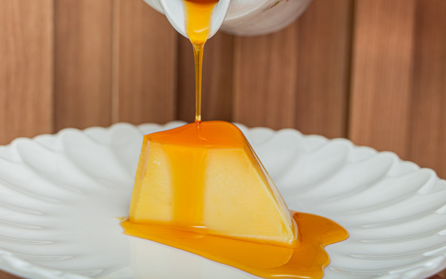 Calda de caramelo para pudim