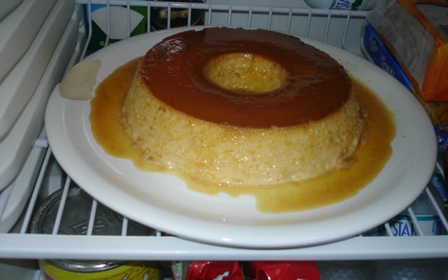 Pudim de leite em pó da mamãe Juh