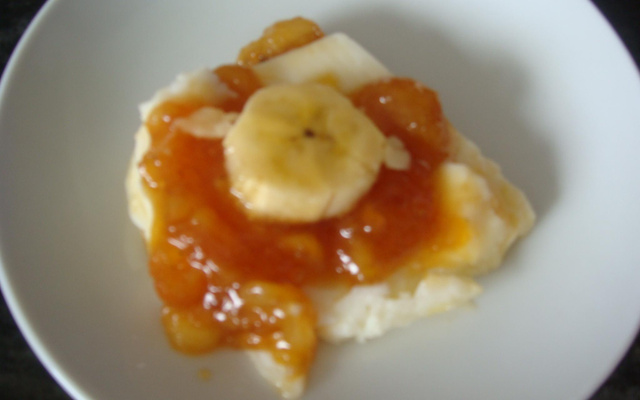 Pudim de bananas