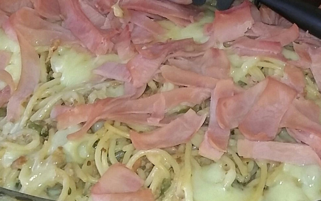 Macarronada de carne moída