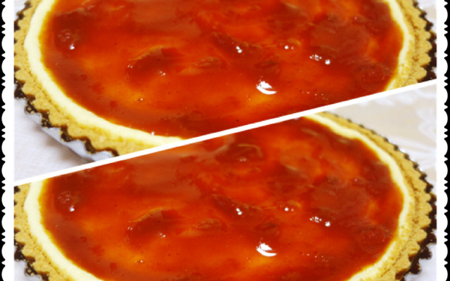 Cheesecake do Romeu e da Julieta