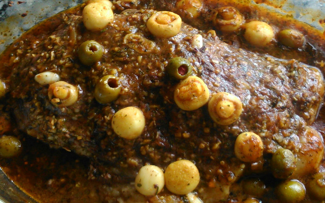 Filé ao molho madeira no forno