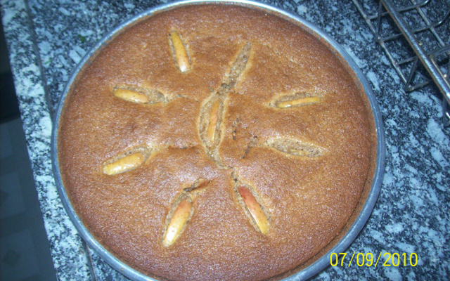 Bolo de maçã com canela