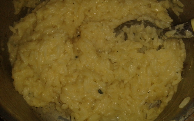 Arroz com queijo