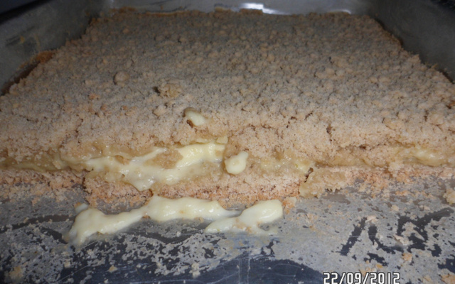 Cuca de limão de farofa