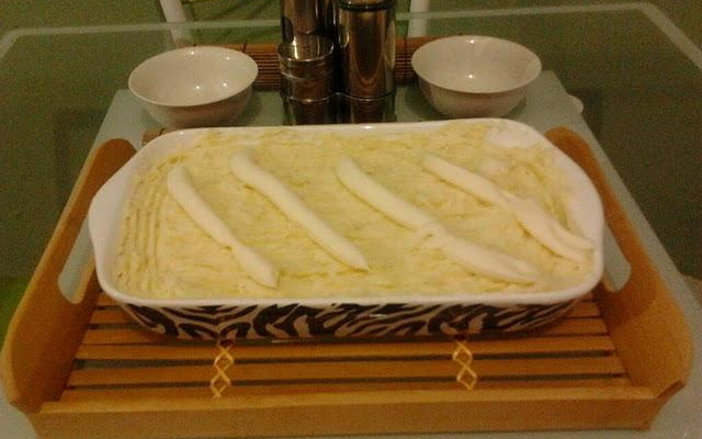 Escondidinho de carne com batata cremoso