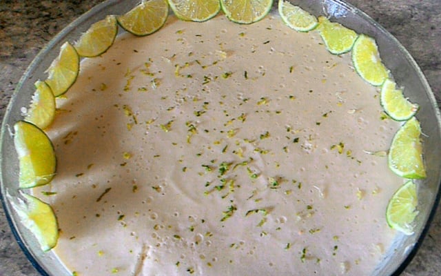 Mousse caipirinha
