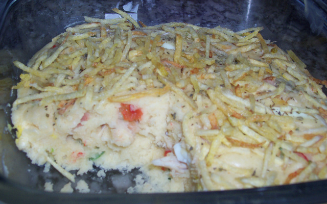 Torta salgada de microondas