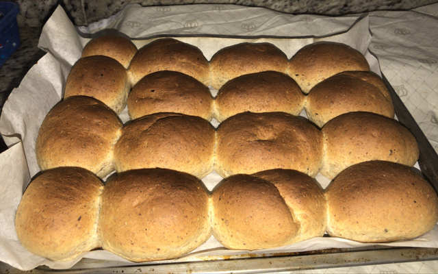 Pão caseiro integral fácil e prático de liquidificador