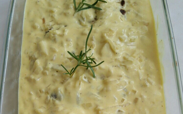 Filé ao molho de maracujá