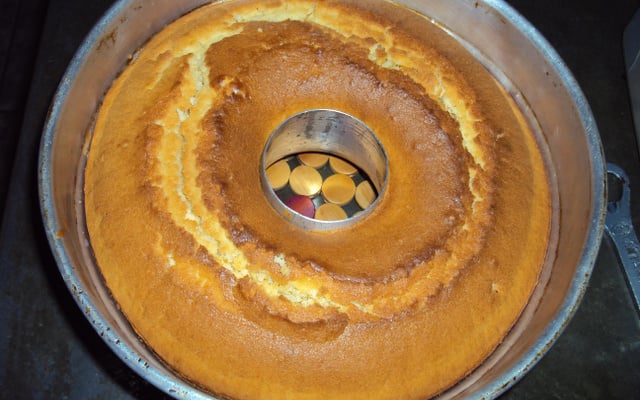 Bolo Santa Clara ao leite de coco