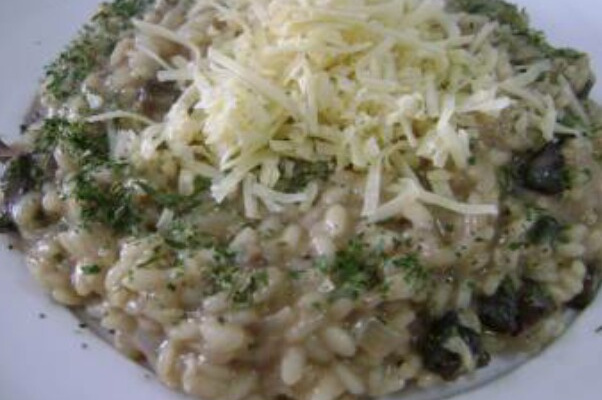 Arroz com funghi