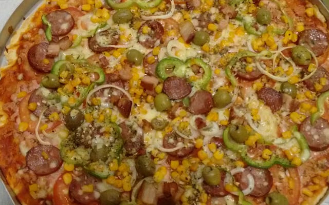 Massa básica de pizza