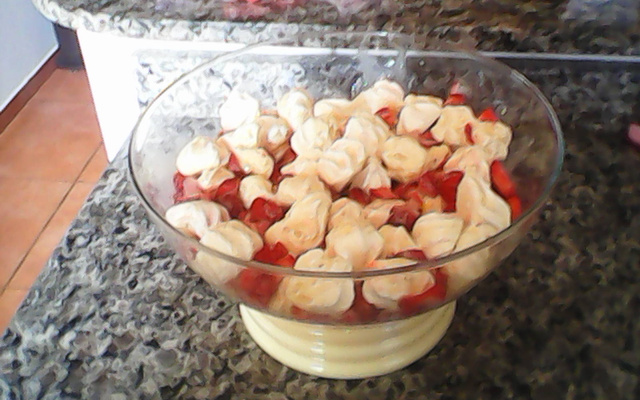 Estrogonofe de Morango