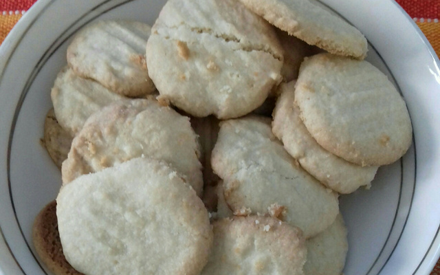 Biscoito amanteigado da Carol