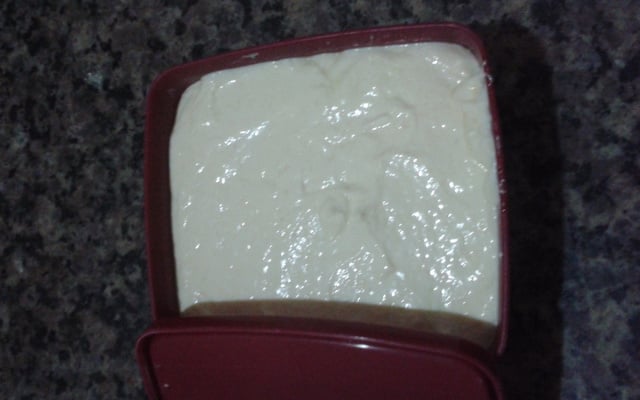 Requeijão caseiro de queijo coalhado