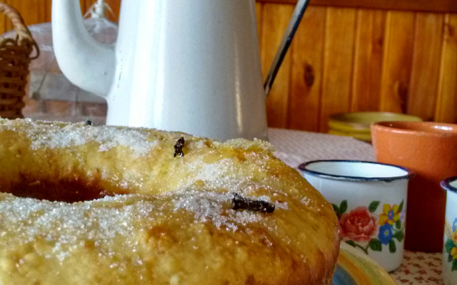 Bolo de laranja molhadinho