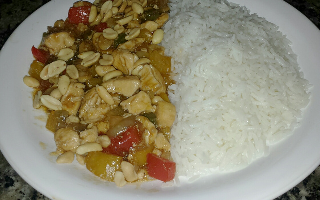 Frango xadrez super fácil