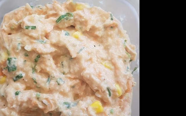 Patê de atum com cenoura