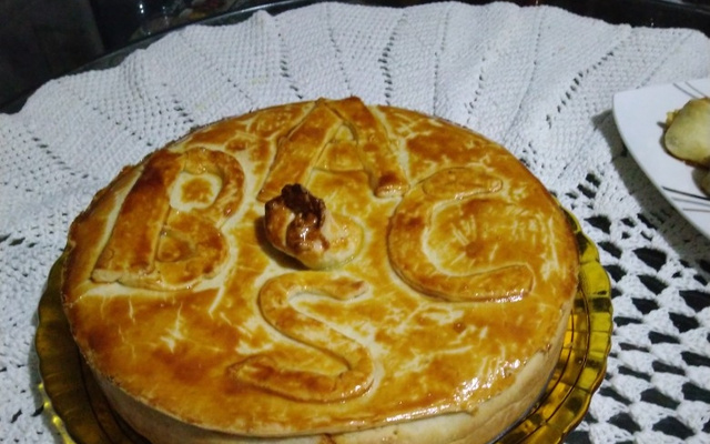 Torta especial de frango e iogurte natural