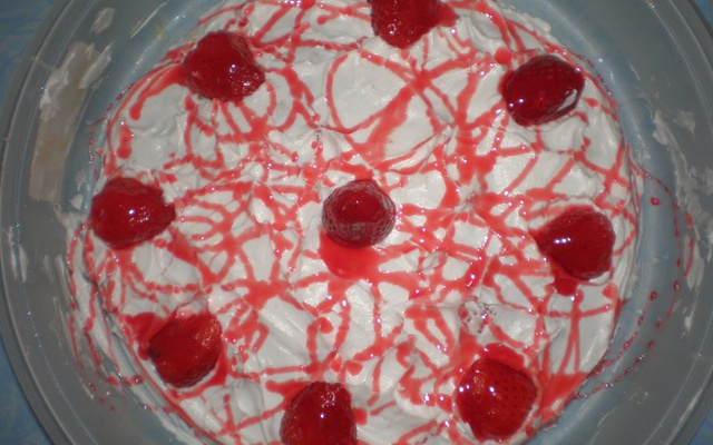 Bolo fácil de baunilha