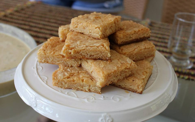 Brownie de chocolate branco
