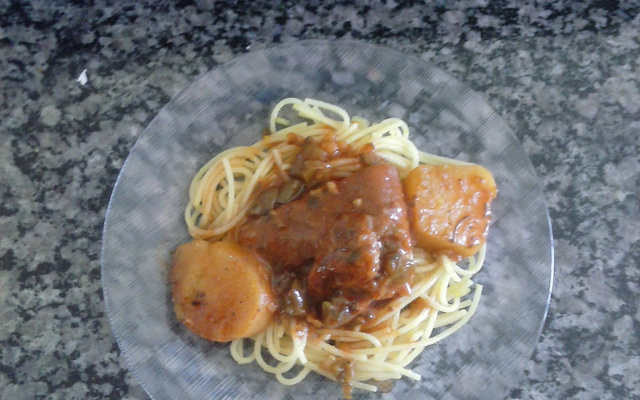 Bife de panela de pressão