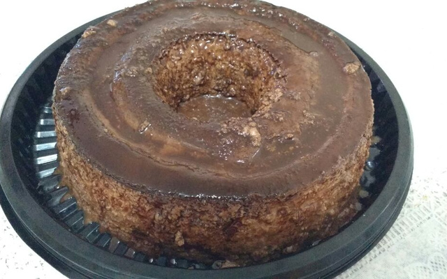 Pudim fácil de chocolate