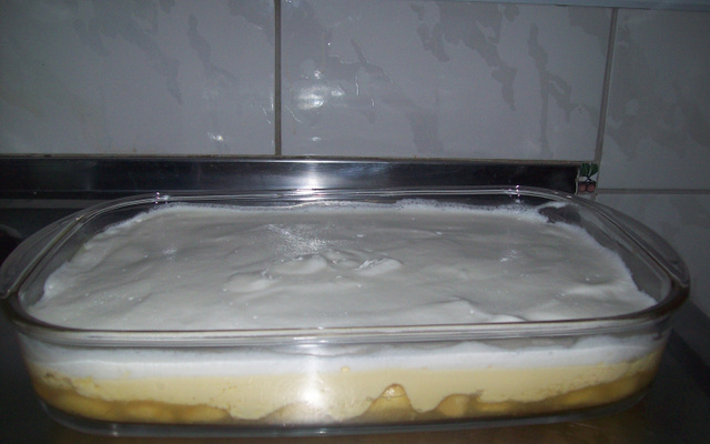 Delícia gelada de banana