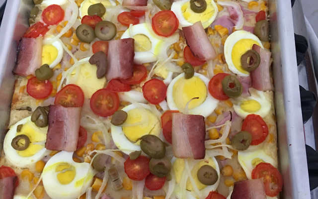 Torta portuguesa de liquidificador