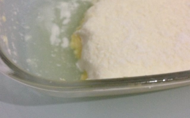 Sobremesa gelada de coco
