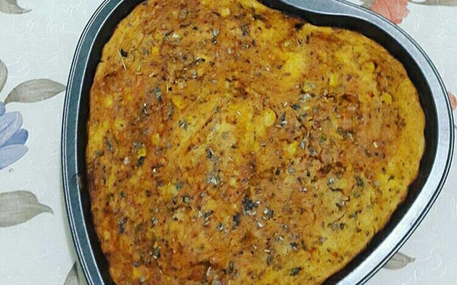 Torta salgada sem ovos