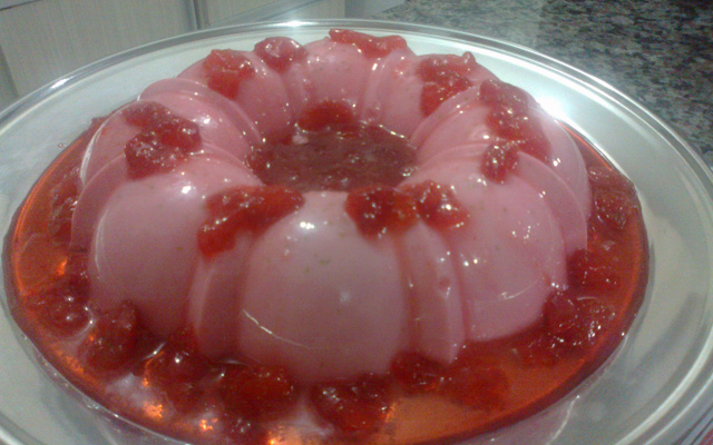 Pudim de gelatina