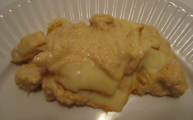 Frango com milho verde