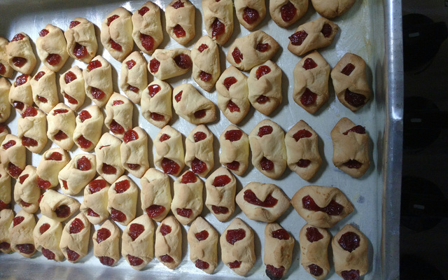 Bolacha de nata com goiabada