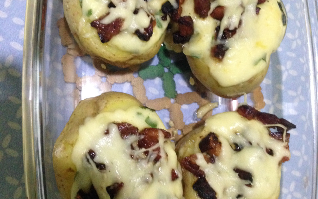 Batatas recheadas especiais