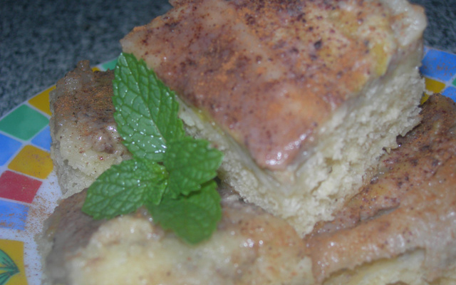 Bolo de banana prático