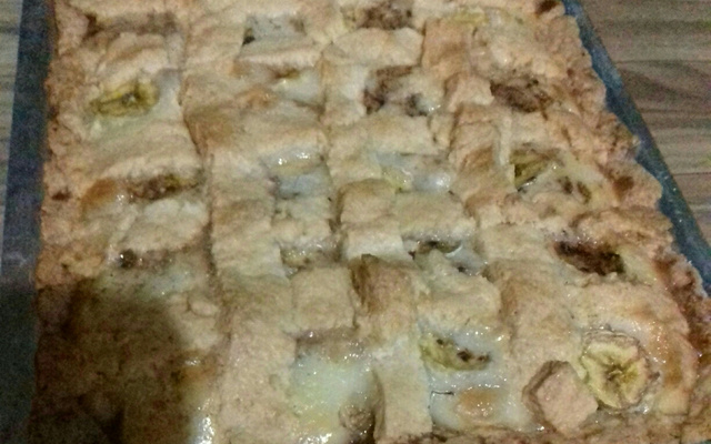 Torta de banana delícia