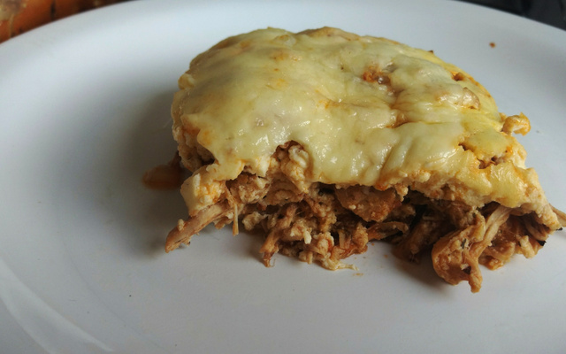 Torta de frango para quem faz dieta low carb