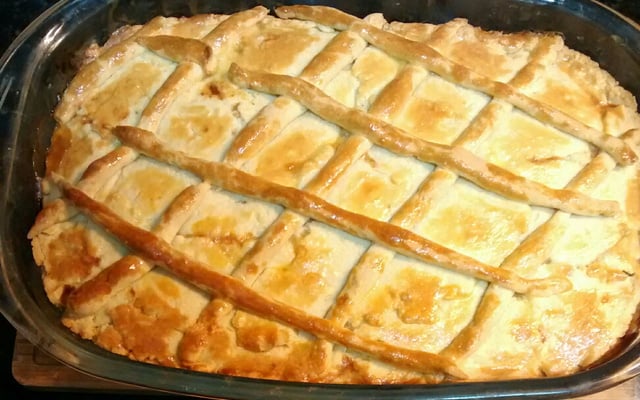 Empadão de frango (massa podre)